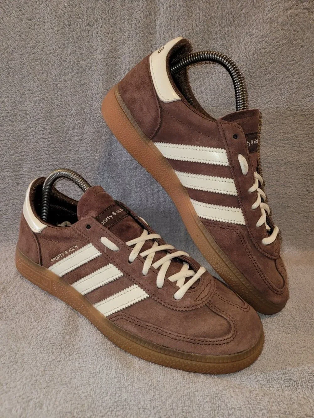 Adidas Originals Handball Spezial Sporty & Rich Brown/White Gum Sneakers IH2612